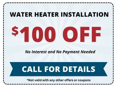 Water Heater Installation Coupon