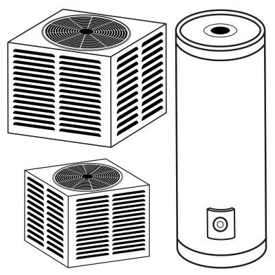 hvac system drawing