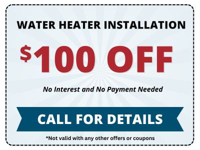 Water Heater Installation Coupon